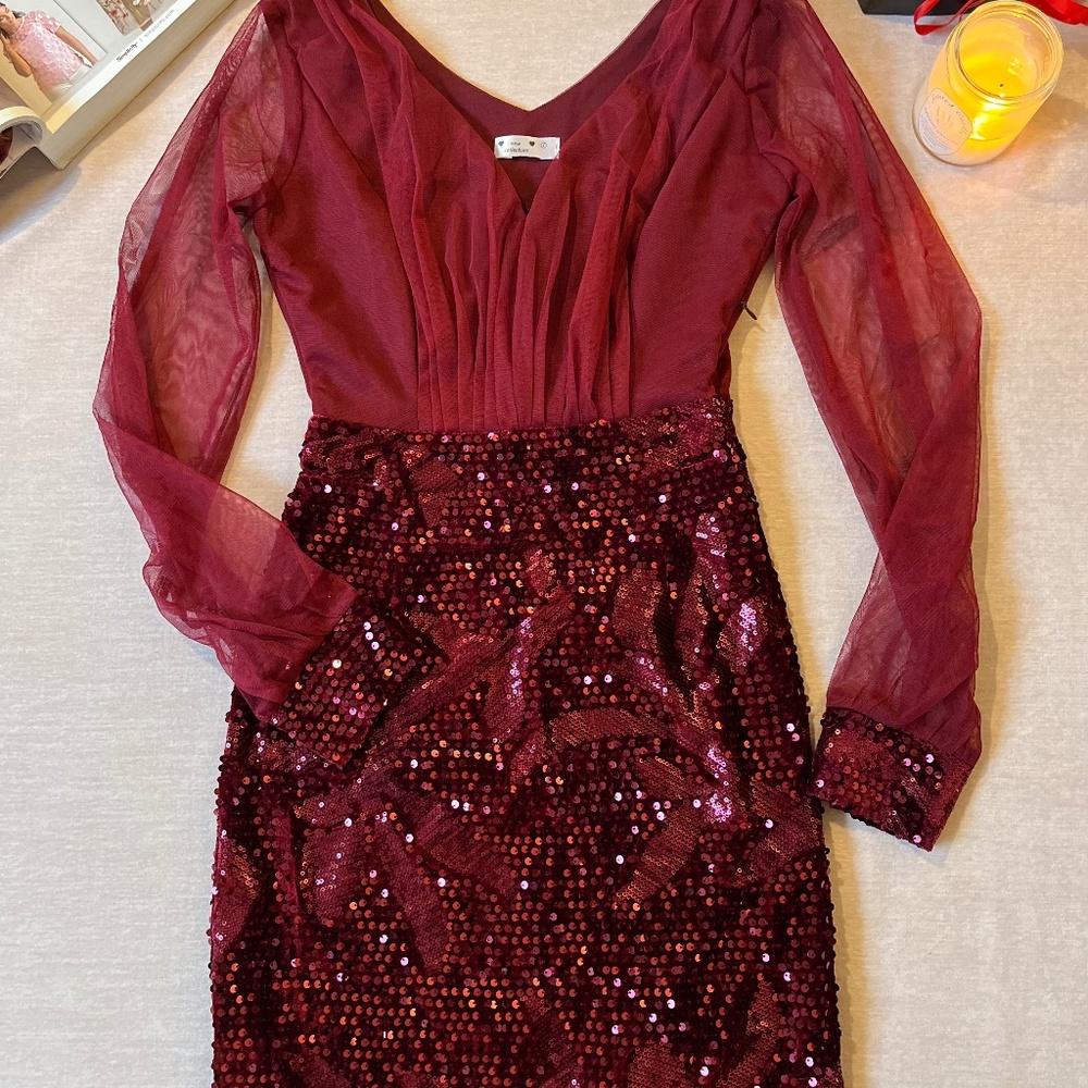 Elegant 🇺🇦lace prom dress Bridesmaid Cocktail dress Exclusive - Picture 1 of 8